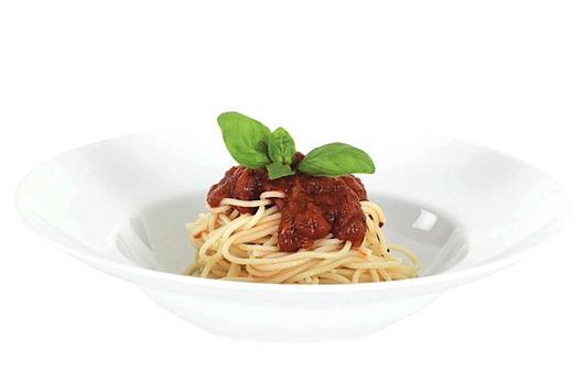 For our little guests Tomato spaghetti with Parmesan 9.