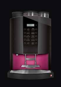 An additional level is available as an option for espresso specialities Pictures can be amended with the SiDesigner PC software and transfered to the machine