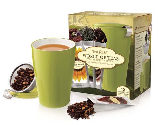 tea brewing sys tems Authentic loose leaf tea is now deliciously simple with Tea Forté s Tea Brewing Systems.