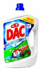 5 لتر Dac Disinfectant 3L+ Lavender 1.5L 3.065 1.