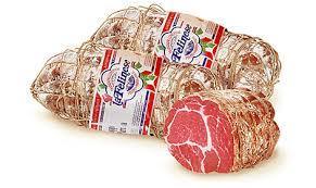 Coppa or Capocollo Made from the dry-cured muscle running from the
