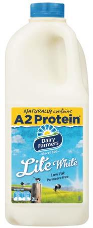 ANY 2 FOR $6 Dairy Farmers 2L Milk varieties QLD &