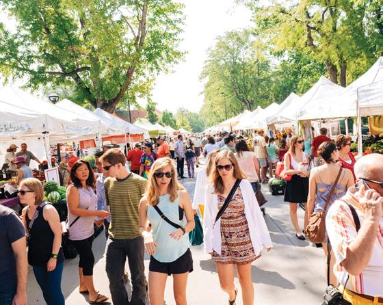 Boulder Farmers Market VOTED BEST FARMERS MARKET IN THE COUNTRY The Boulder Farmers Market has become a weekly ritual for Boulderites and a highlight for visitors to the area.