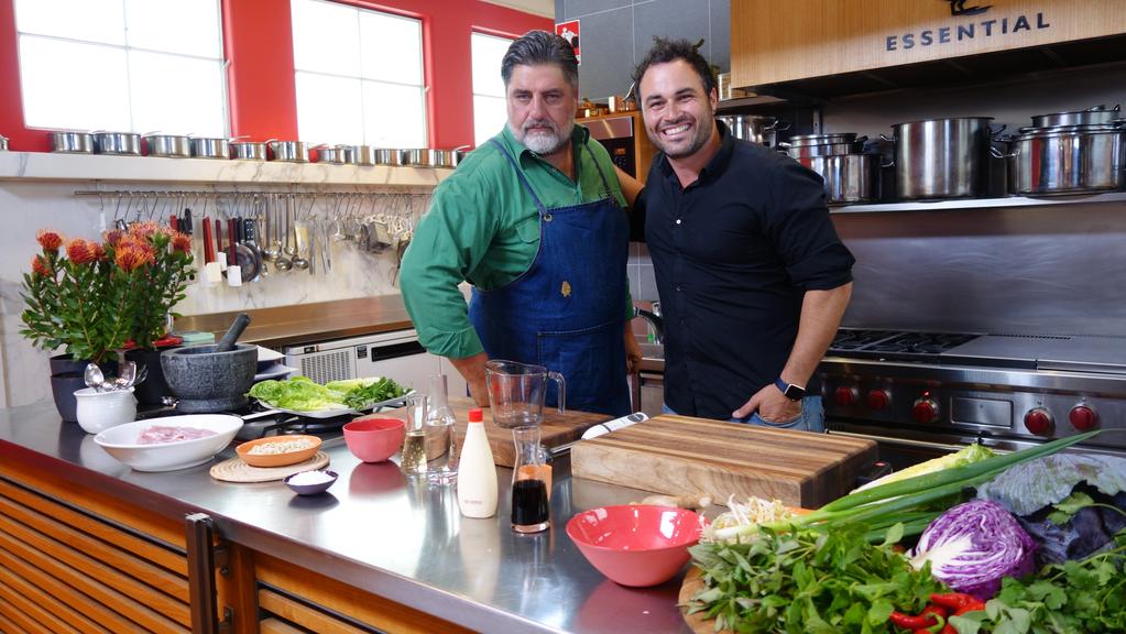 FOOD WITH MIGUEL MAESTRE MATT PRESTON S CHICKEN THIGHS IN HOISIN PEANUT PASTE Miguel and Matt Preston meet at Melbourne s Prahran Markets together they seek out the best produce in the market before