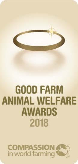 GOOD FARM ANIMAL WELFARE AWARDS 2018 WINNERS INFORMATION GOOD EGG AWARDS 2018 DANONE GROUP Award category: Egg products Policy status: Commitment Country: Worldwide Danone Company, world leader in