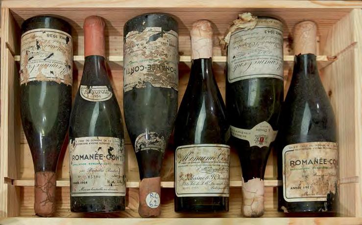 A NOTE FROM ROBERT DROUHIN 1937, 1938 Romanée-Conti and La Tâche, how many memories are linked to this period and these great names! How many meals at home with the great restaurateurs: Mr.