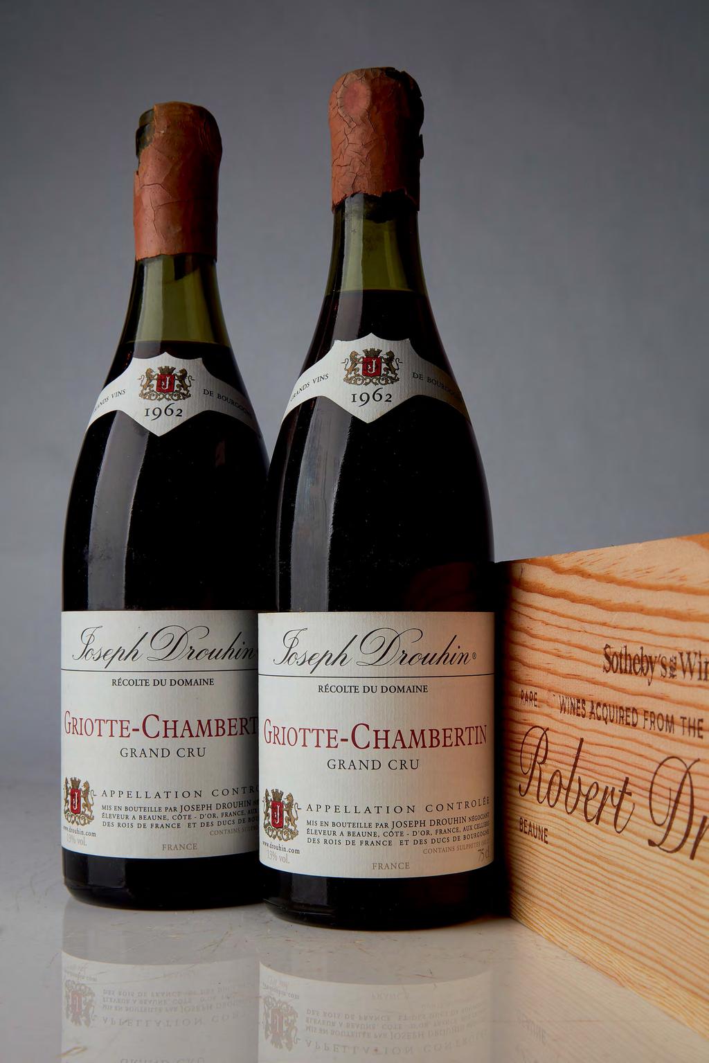 Located next to Chambertin Clos de Bèze, it is of a more subtle character, soft, fruity, silky, elegant. Griotte-Chambertin is one of the smallest Grands Crus of Burgundy.