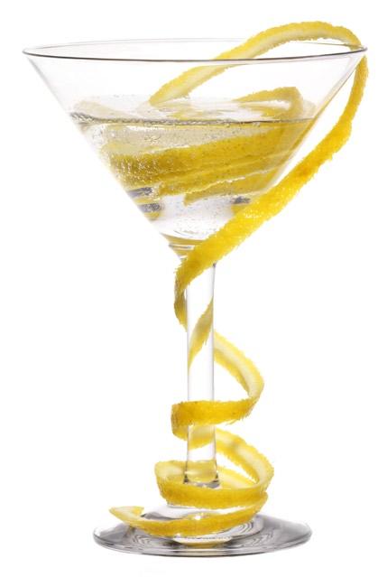 Camitz Sparkling Vodka Martini Martini Lemon zest string Pour vermouth into chilled.