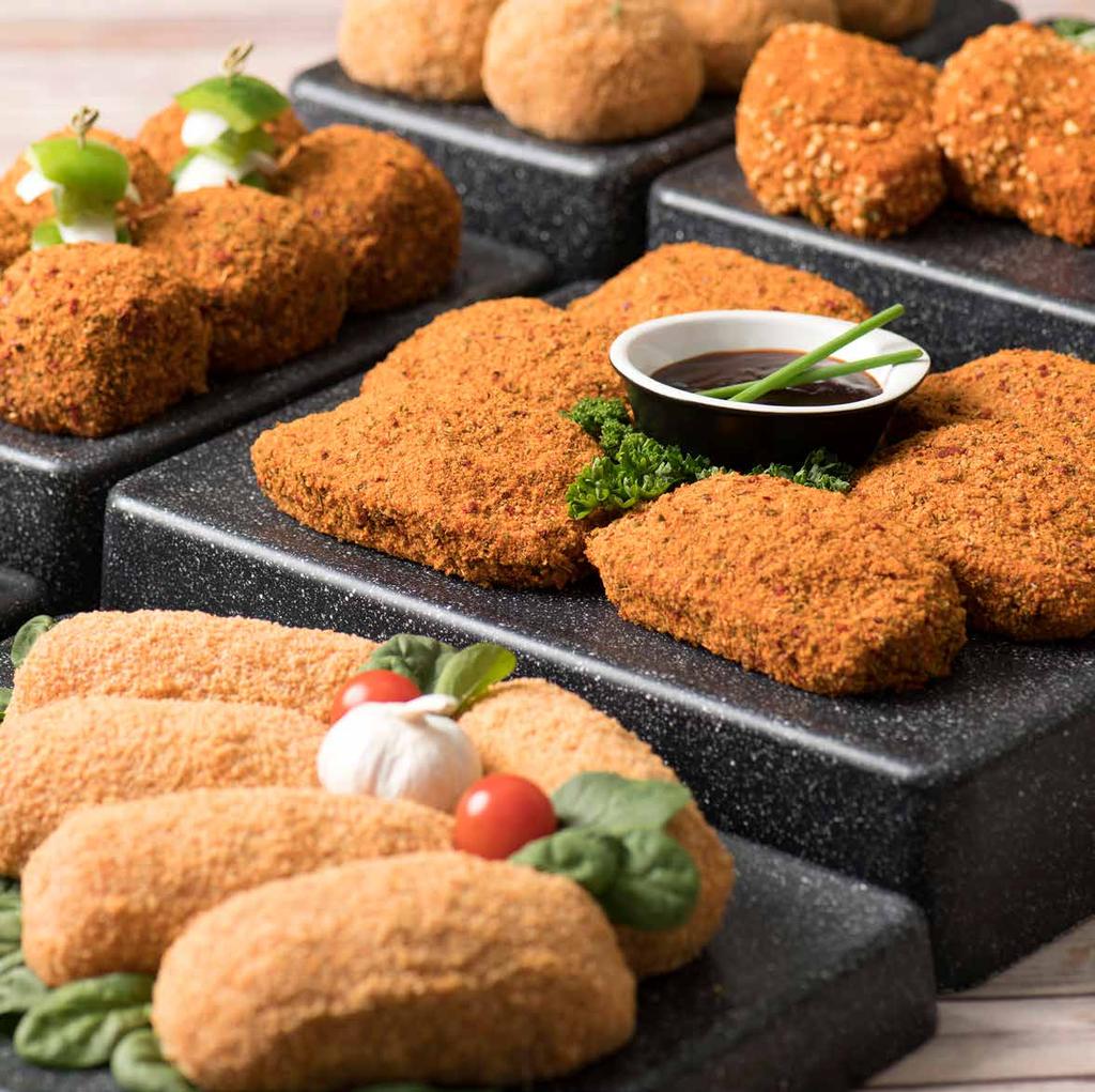 Give your kitchen ready products a burst of colour, flavour & texture with Verstegen Crumb Schnitzel Mixes.