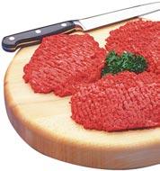 ITEMS Ground Beef Chuck Steaks