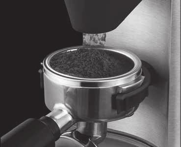 Functions of your Cafe Series Conical Burr Coffee Grinder II (continued) Grind on demand As with commercial bar grinders, the Auto function allows coffee beans to be freshly