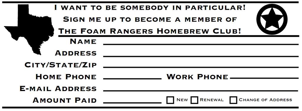 Your 2012 Foam Ranger Occifers Two electronic mailing lists are available for you to obtain information about club-related activities.