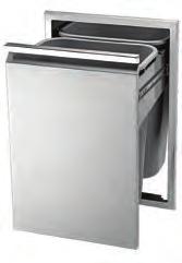out paper towel drawer with towel bar Storage tray TETC-B Trash