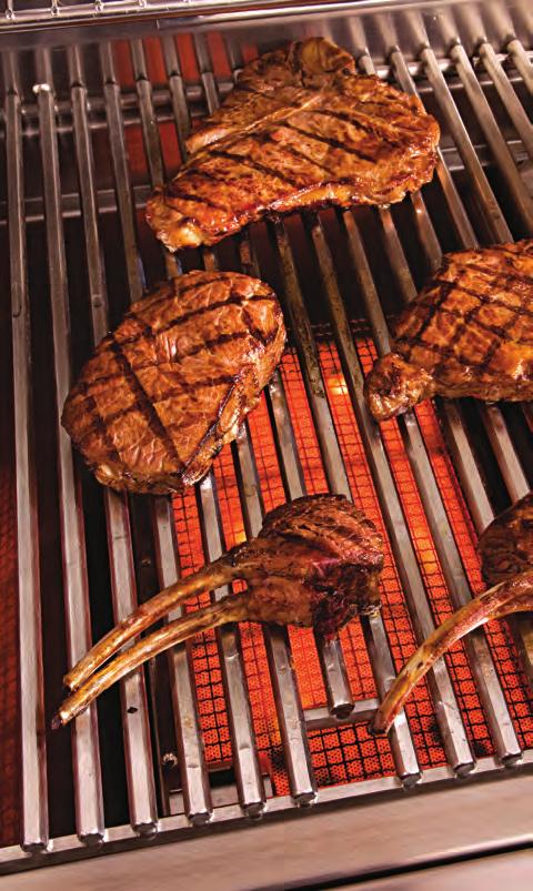 Your grill will preheat faster, perform better and use less gas.