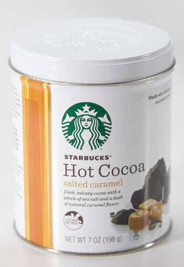de Starbucks Sweet marshmallows mixed with rich, velvety cocoas. Net Wt. 7 oz. (198 g).