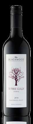 TI TREE GULLY SHIRAZ Elegant spice and white pepper notes, with a fruit forward wine that dances the line between warm and cool climate