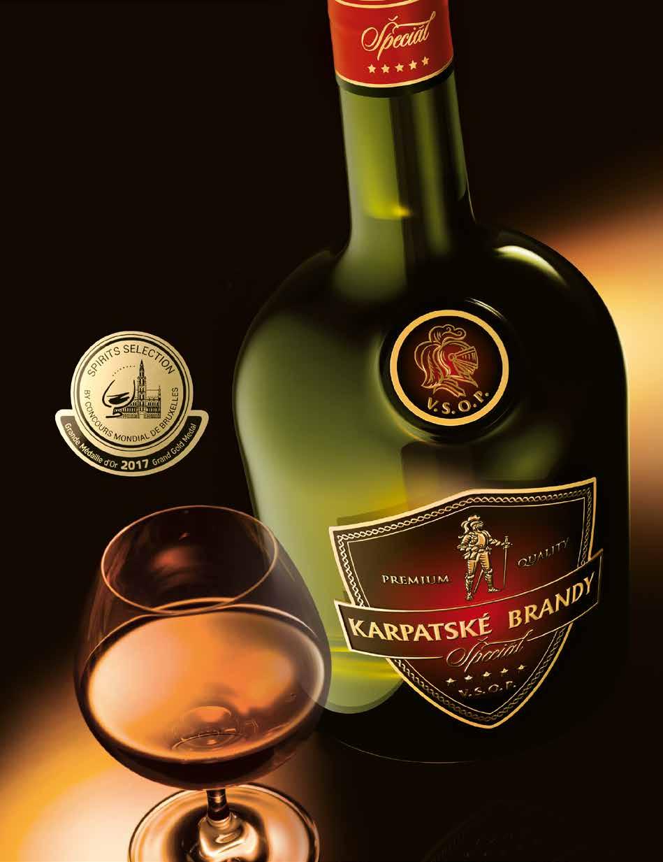 that s what is behind the name Karpatské Brandy.