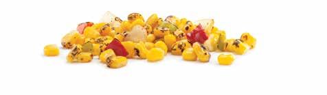 06 7 x 9 FLAME-ROASTED SIMPLY SWEET CUT CORN Sweet cut corn with flame-roasted appeal 790990 1 / 20 20 / 21.5 13.375" x 9.5" x 8.875" 0.