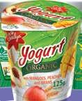 yogurt, natural, 2,8-3,7% fat, 125 g   SVALYA organic
