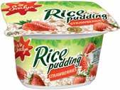 Organic yogurt SVALYA MIAU with peach, 125 g Rice pudding, abricot, 200 g Rice pudding, strawberry,