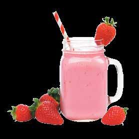 Produced from fresh natural milk, by adding kids favorite flavors strawberry,