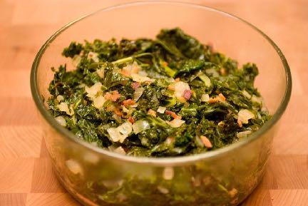 Veggies 101: All About Kale Step 10: Season with salt and pepper.