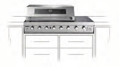 Also constructed from premium 304 stainless steel with heavy duty main burners, an integrated side burner and a versatile rear burner.