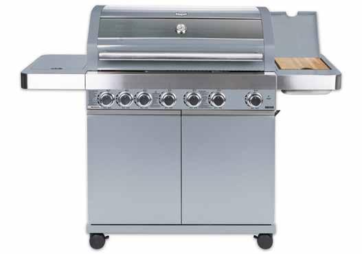 MB Contemporary MB 6000 Silver $899 Good looking barbecue finished in a silky silver powdercoat paint, with an attractive stainless steel trim.
