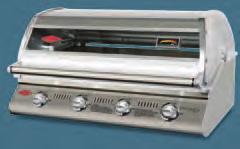 Discovery Stainless Steel Built-in 4 burner Knock yourself out and build your own magnificent outdoor barbecue with