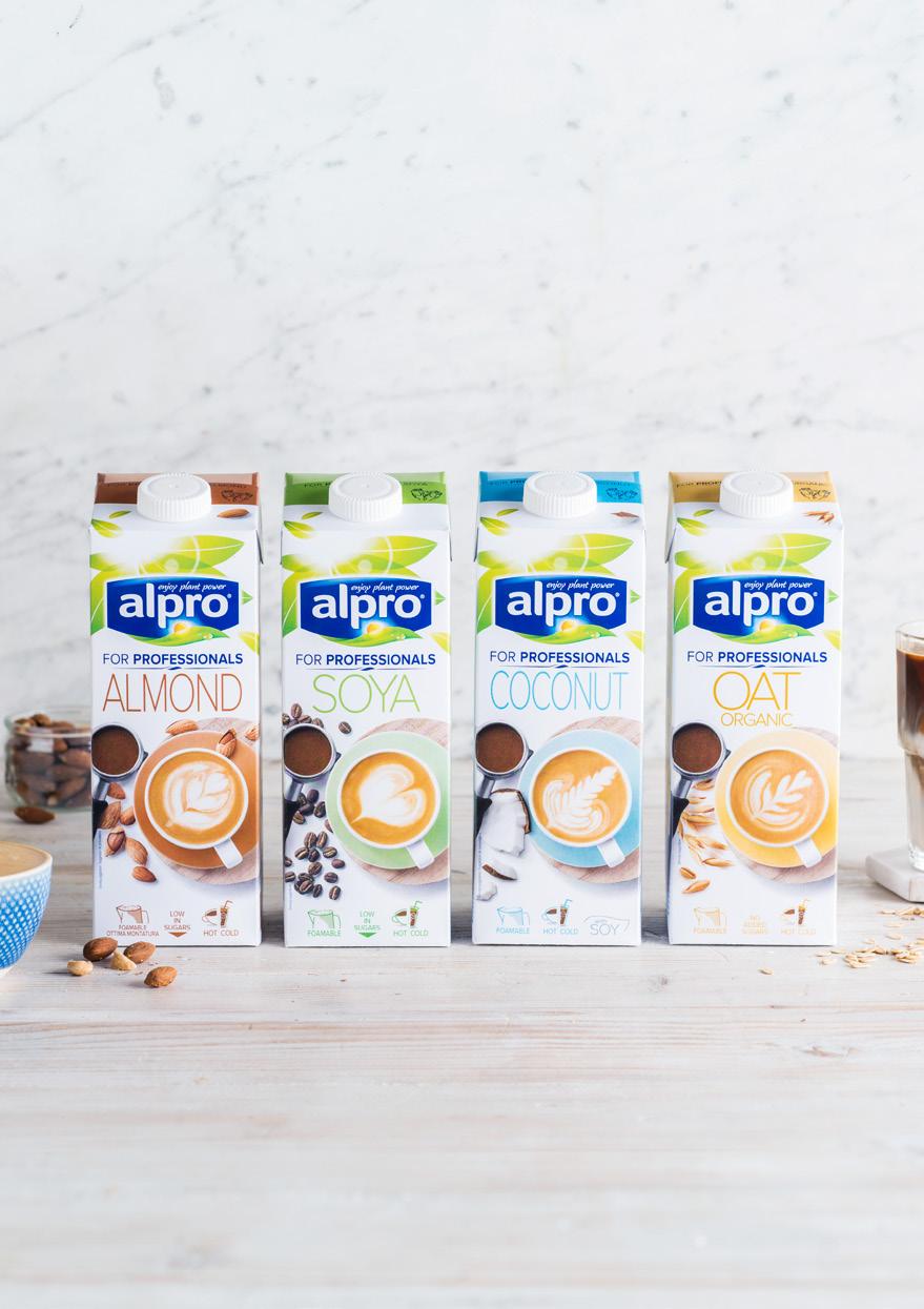 ALPRO Creating the Perfect Serve with Alpro s For Professionals Range With the popularity of plant-based options in coffee climbing, there s an incredible (and sometimes overwhelming) number of