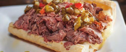 Choose Bone - In or Boneless ITALIAN SPECIALTIES Beef BY THE POUND Includes Au Jus... $11.50 FRENCH BAGUETTES...$2.50 each QUART OF SWEET OR HOT PEPPERS... $6.00 ITALIAN BEEF PARTY PACKAGE...$71.