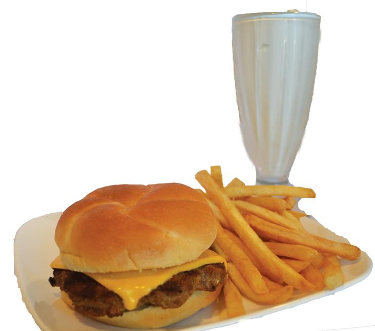with American cheese, tomato, lettuce leaf & mayo $10.79 Bacon CheeseBurger (1/3 Pound) (2 bacon) $9.