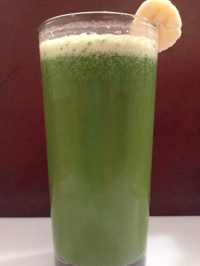 Spinach Protein Shake ½ cup Almond Milk ½ cup Water 1 scoop Protein