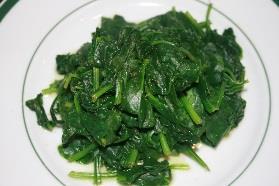 Citric Acid, Natural Flavor. 20cal 2g 0g 2g 2g 11mg 1g Serving Size = 3 oz. Spinach.
