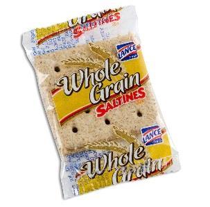 (4 crackers) Whole Wheat Flour, Enriched Flour (Wheat Flour, Niacin, Reduced Iron, Thiamine Mononitrate, Riboflavin, Folic Acid), Vegetable Oil (contains one or more of the following: Canola Oil,