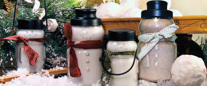 snowmen jars Light up your holiday décor with our Snowman Candles. A delightful essence of the season to enjoy all winter long.