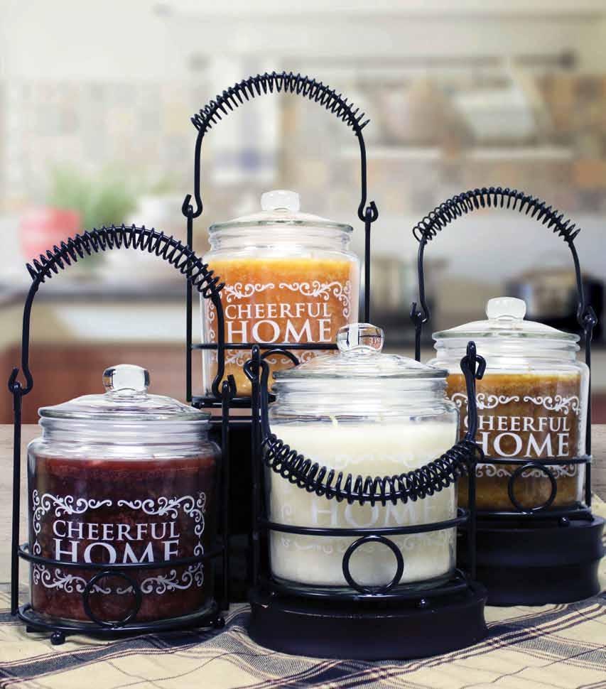 cheerful home cheerful home Each Cheerful Home candle is layered with fragrance oil to ensure the fabulous aroma scents fill several rooms in your home.