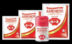 OUR COMMITMENT TO THE INNOVATIVE & QUALITY PRODUCTS Ajinomoto (Malaysia) Berhad continues to provide exceptionally safe and high