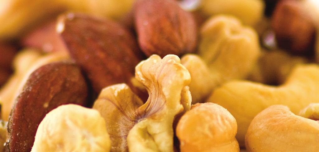 Snack smart for better health! Go Nuts Replace your chips and other salty snacks with nuts.