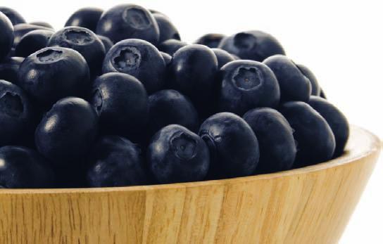 Berry & Yogurt Parfait Delicious blueberries and raspberries with low fat vanilla yogurt and granola.