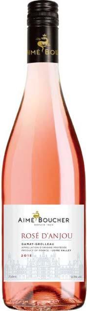 Blended from traditional grapes (Gamay & Grolleau), the colour is vivid and the aromas of strawberry, raspberry and candy are ideally pleasant.