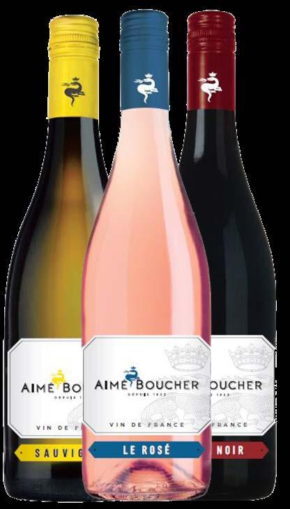 The Salamander Line Vins de France Famous winemaker Aimé Boucher established