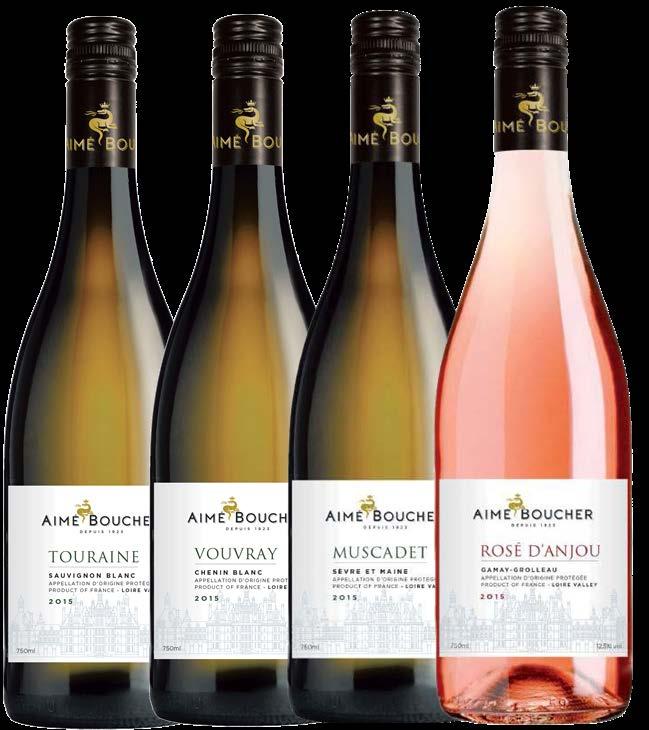 Classic Loire Wines Famous winemaker Aimé Boucher established his winery in the heart of the
