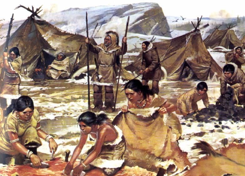 The earliest people came to North America more than 12,000 years ago, during the