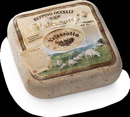 DOP CHEESES 3206 Castelmagno DOP maturated vacuum-packed 5000 min. 180 days 6000 g 3207 Castelmagno DOP maturated vacuum-packed min.