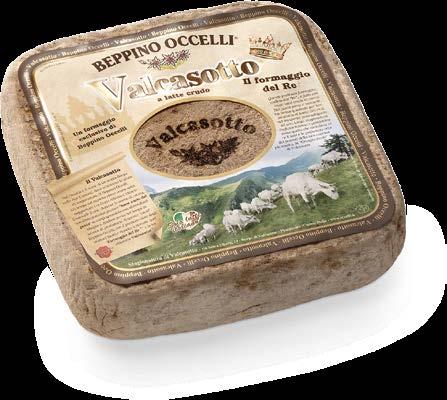 60 days 3225 Raschera DOP vacuum-packed 9000 g Castemagno DOP made from raw cow s milk, this cheese is produced locally in three villages of the upper Grana Valley: Castelmagno, Pradleves and