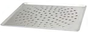 Non-stick aluminium perforated rectangular pastry tray - Holes ø 3 mm Code Désignation Lcm Wcm Th.mm 8162.40 40 30 2 8162.3 3 32, 2 8162.