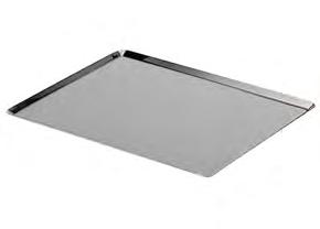 1mm These aluminium non-stick baking trays are designed for ovencooking and are coated with "Choc" PTFE, ensuring optimum nonstick qualities.