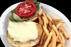 SANDWICHES Served with French Fries. Substitute Sweet Potato Fries, Onion Rings or Mac n Cheese +1.00 Homemade Crab Cake An Eastern Shore crab cake made in-house with fresh lump and select crab meat.