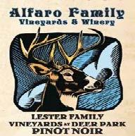 Lester Family Vineyards Pinot Noir The Vineyard: Located in the Santa Cruz Mountains near the town of Aptos, the Lester Family Vineyards at Deer Park are owned by the Dan and Pat Lester Family.